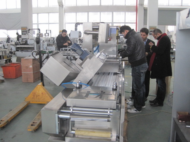 Chewing Gum Blister Automatic Cartoning Machine For Paper Box Insert