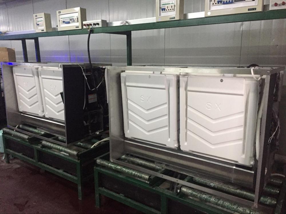 Stainless Steel R401A Block Ice Maker Machine 60kg Air Cooling