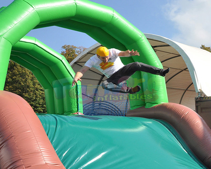13.2X4.7X3M Inflatables Obstacle Course Kids Slide Bounce House