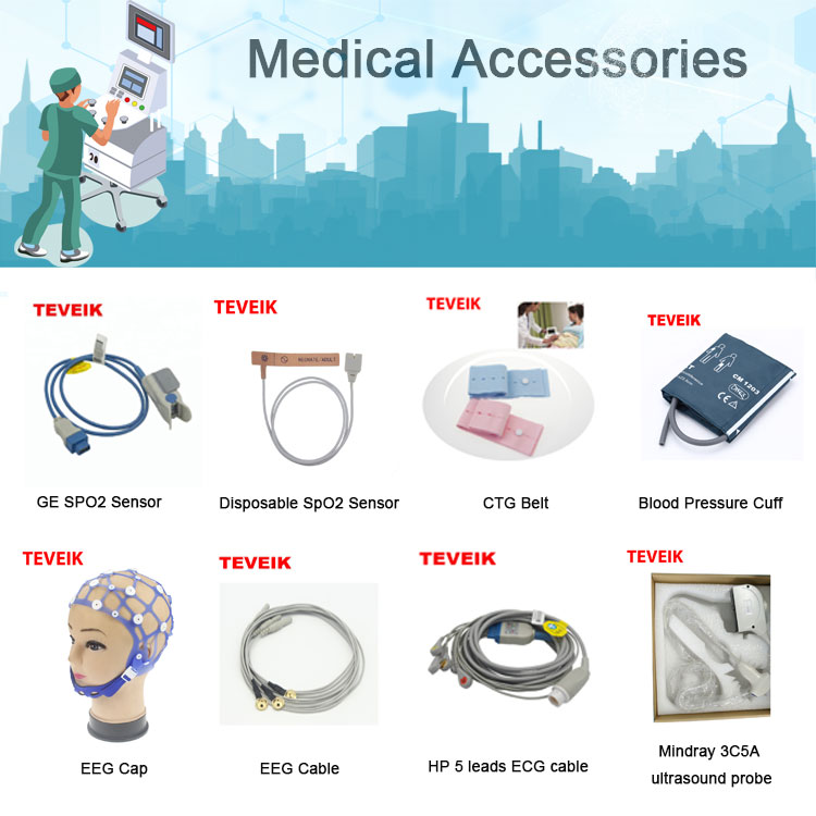 Medical Accessories Disposable Latex Free Ctg Belt