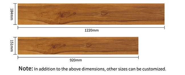Waterproof Luxury Commercial Vinyl Flooring Anti Skidding 0.5mm Wear Layer
