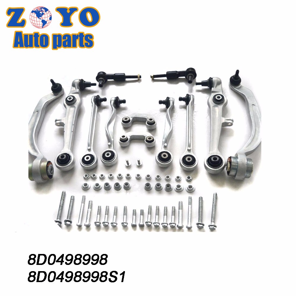 8D0498998S1 Suspension Aluminium Lower Control Arm Kit For Audi A4 40 Cr Ball Joint