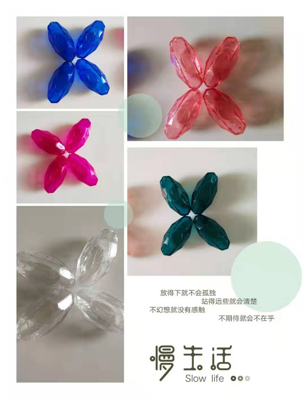 PS 3g Empty Capsule Bottles Octagonal Mini Pill Bottles