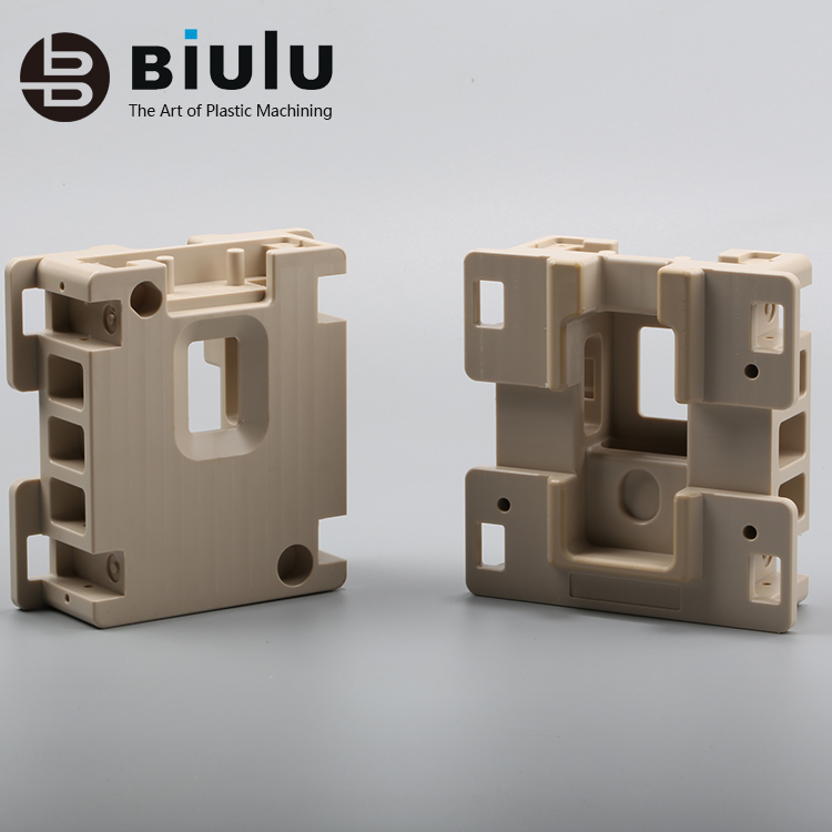 Industrial PEEK Cnc Plastic Machining Spart Part Injection Molding High Performance