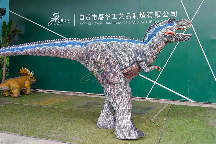 Life Size Realistic Dinosaur Costume , Handmade Simulation Dinosaur Suit