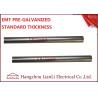 Buy cheap 1-1/2" Steel Electrical Metallic Conduit with Pre Galvanized Finish 3.05 Meters from wholesalers