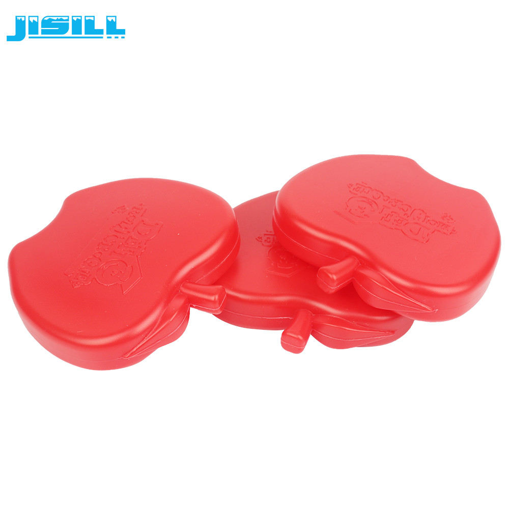 Non-toxic SAP Cool Cooler Mini Gel Ice Packs For Frozen Food Apple Shape