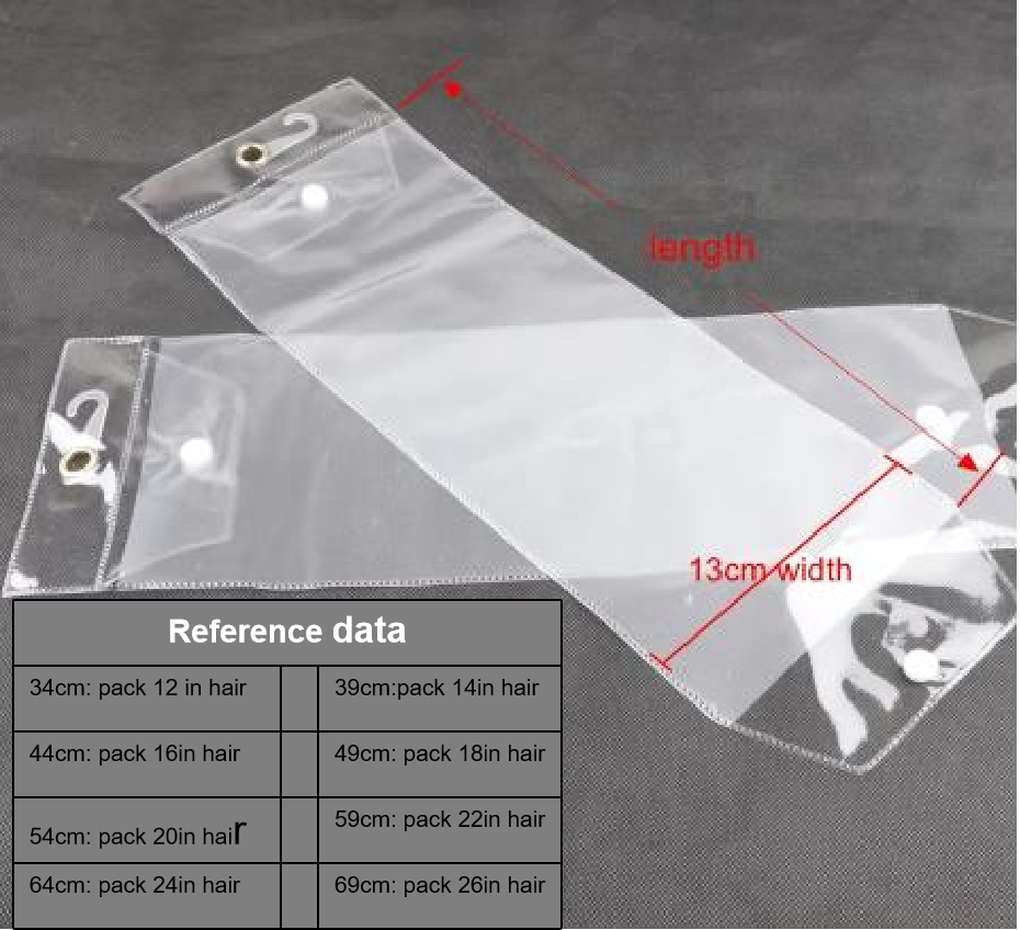 Silk Bags for Hair Extensions Custom Size Accepted 2023 Hair Bundle Packaging Bags