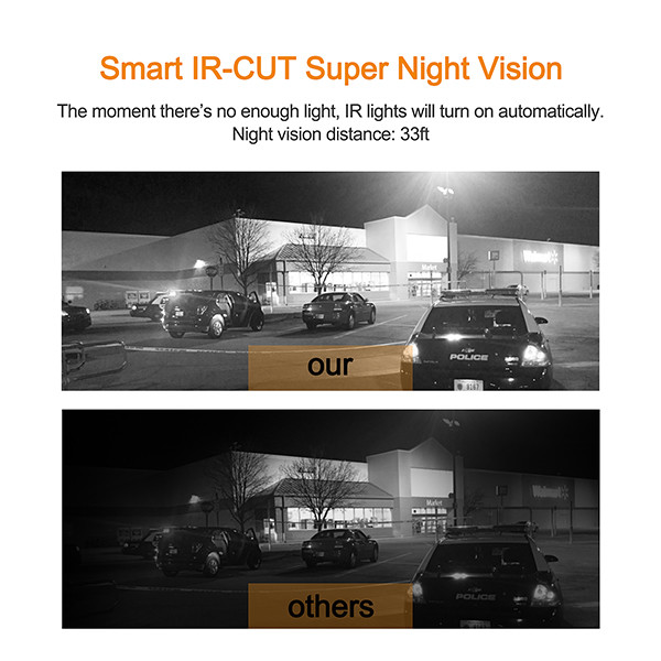 26DB Night Vision Car Camera System Wireless Digital Signal System