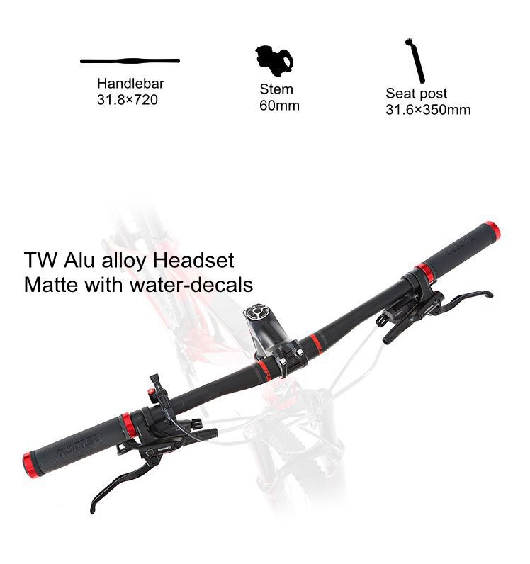 Mantis 2.0 6061 Aluminum Alloy Bicycle With Hydralic Disc Brake