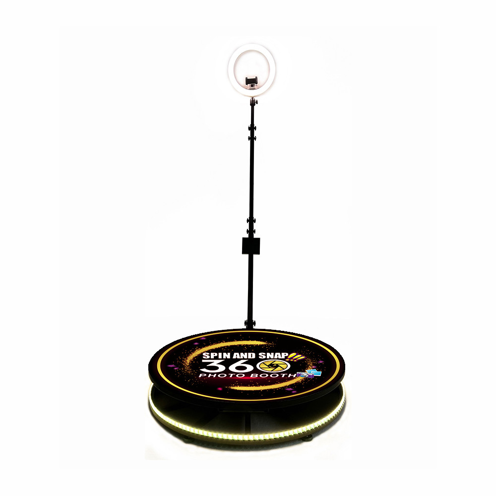 Camera 360 Photo Booth Spin Platform slow motion 100cm For 2 - 4 people
