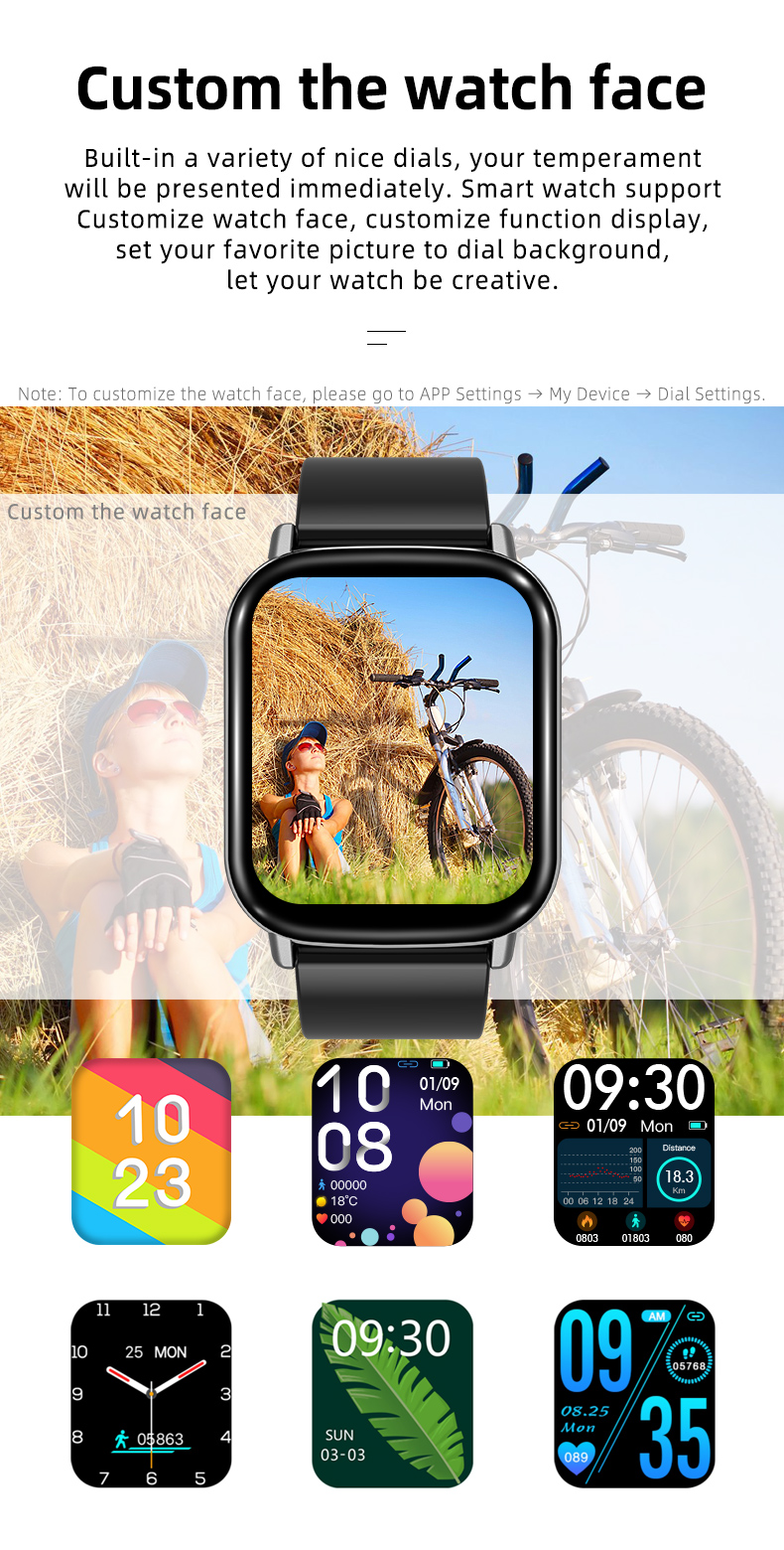 IP68 GPS Navigation Smart Watch Bluetooth Waterproof Smart Watch TFT Display