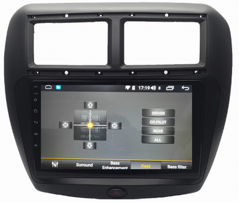 Ouchuangbo car audio radio gps for FAW V5 support BT MP3 mirror link android 8.1 OS 4+64