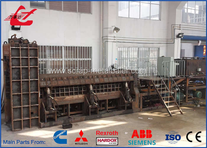 630Ton Hydraulic Heavy Metal Scrap Baler Shear Car Shearing Press CE ISO