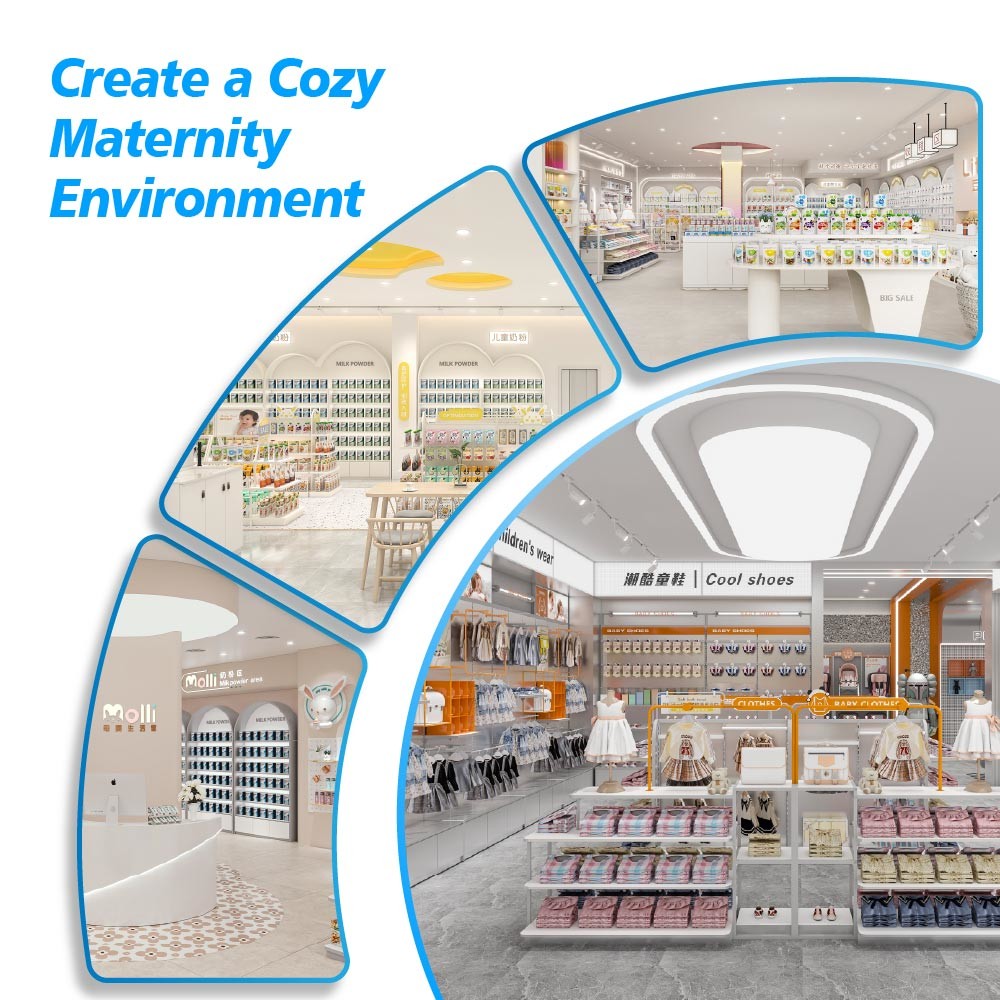 06-DBAS Maternity And Baby Store Design With Dopamine Style