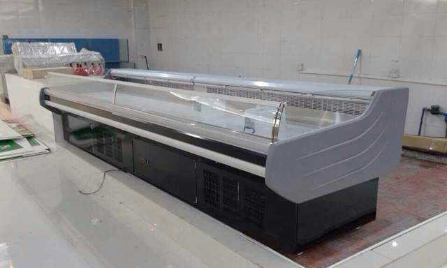 Commercial Deli Display Coolers For Fish With 2~8 ℃ 35~65℃ Temperature