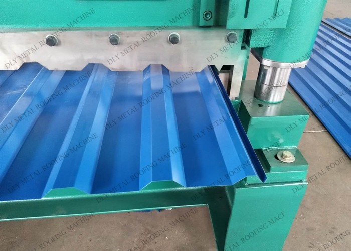 7m Trapezoidal Roll Forming Machine 380V Corrugated Sheet Metal Equipment