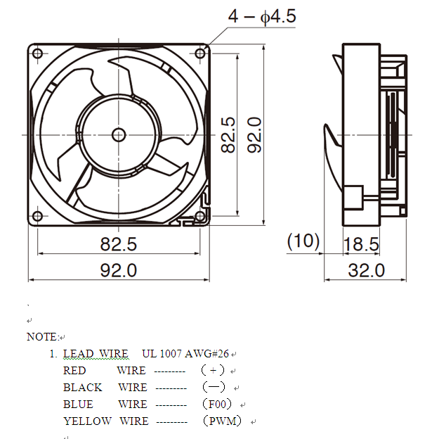 5V 20*20*06mm Micro dc motor fan for air cooling , high / middle low speed