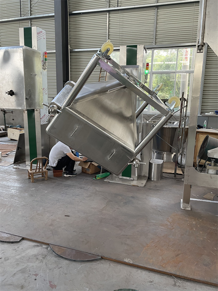 500 Lb Bin Replaceable Post Bin Blender Provides Mixing Blending Mixing Speed 3 R/min