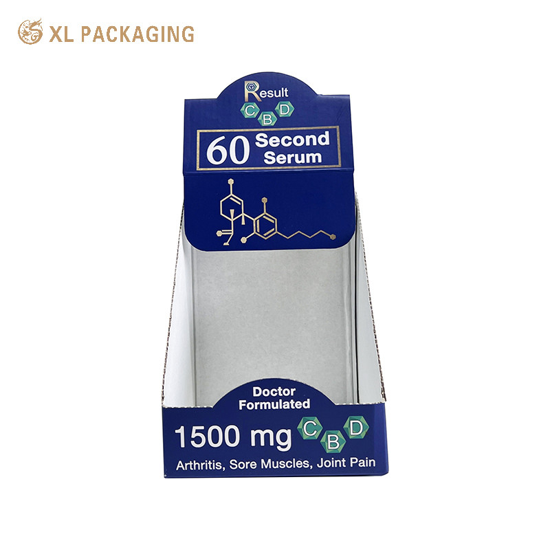 Skin Care Corrugated Paper Boxes Packaging Corrugated Retail Display Box Customized
