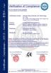 Jiangyin Bosj Science & Technology Co., Ltd. Certifications