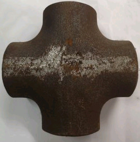 Unusual Size DN15-DN1200 Carbon Steel Cross Seamless SCH20 Four Way Pipe Fitting