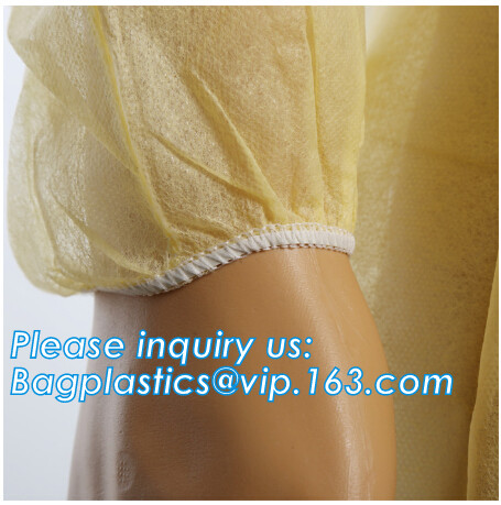 Non-woven Medical White Coveralls,Disposable Medical Waterproof Isolation Gown, 00:41 Medical Disposable Chemical Prot