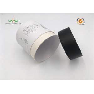 Biodegradable White Cardboard Round Tubes for Cosmetic Packing