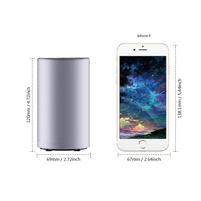 10ml Rechargeable Wireless Car Fragrance Diffuser