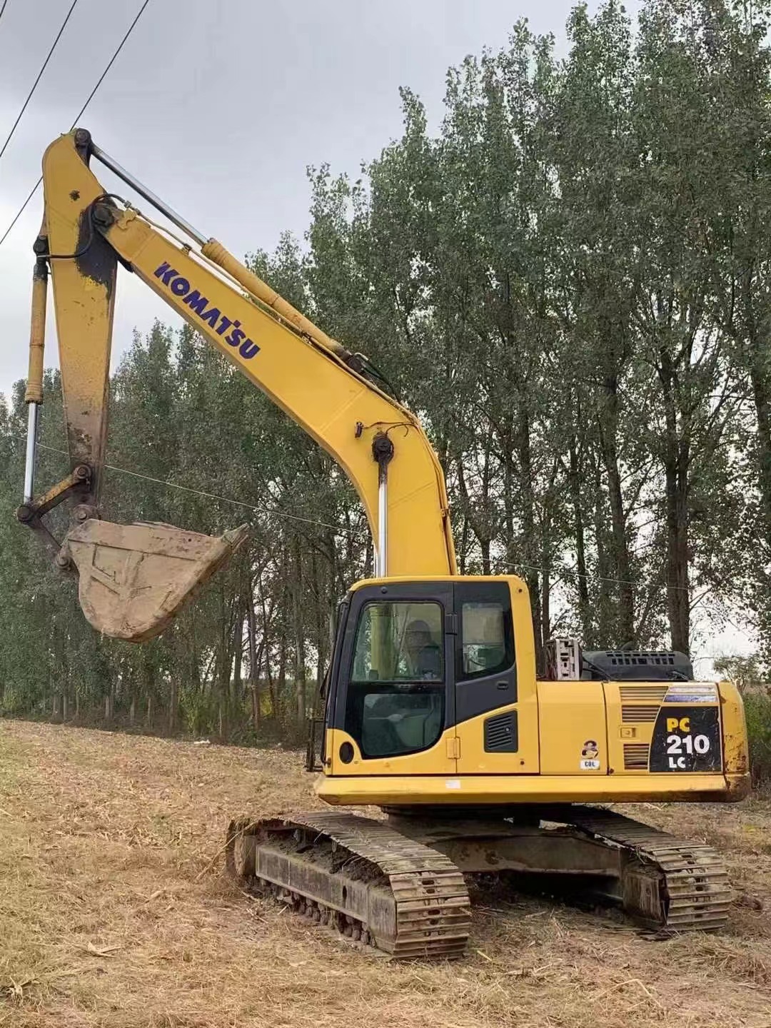 Japanese PC 200 8 Komatsu Excavator With Original Hydraulic Cylinder