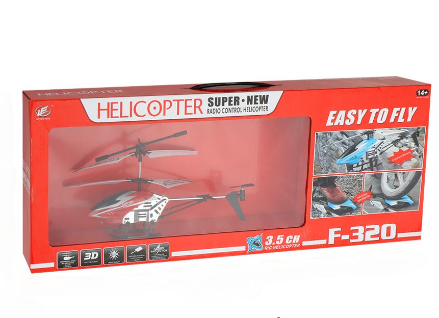 3.5 Channels F320 Left-Right Turning Helicopter Forward-Backward Flying Toy Height Holding Helicopter With Fast Shipments