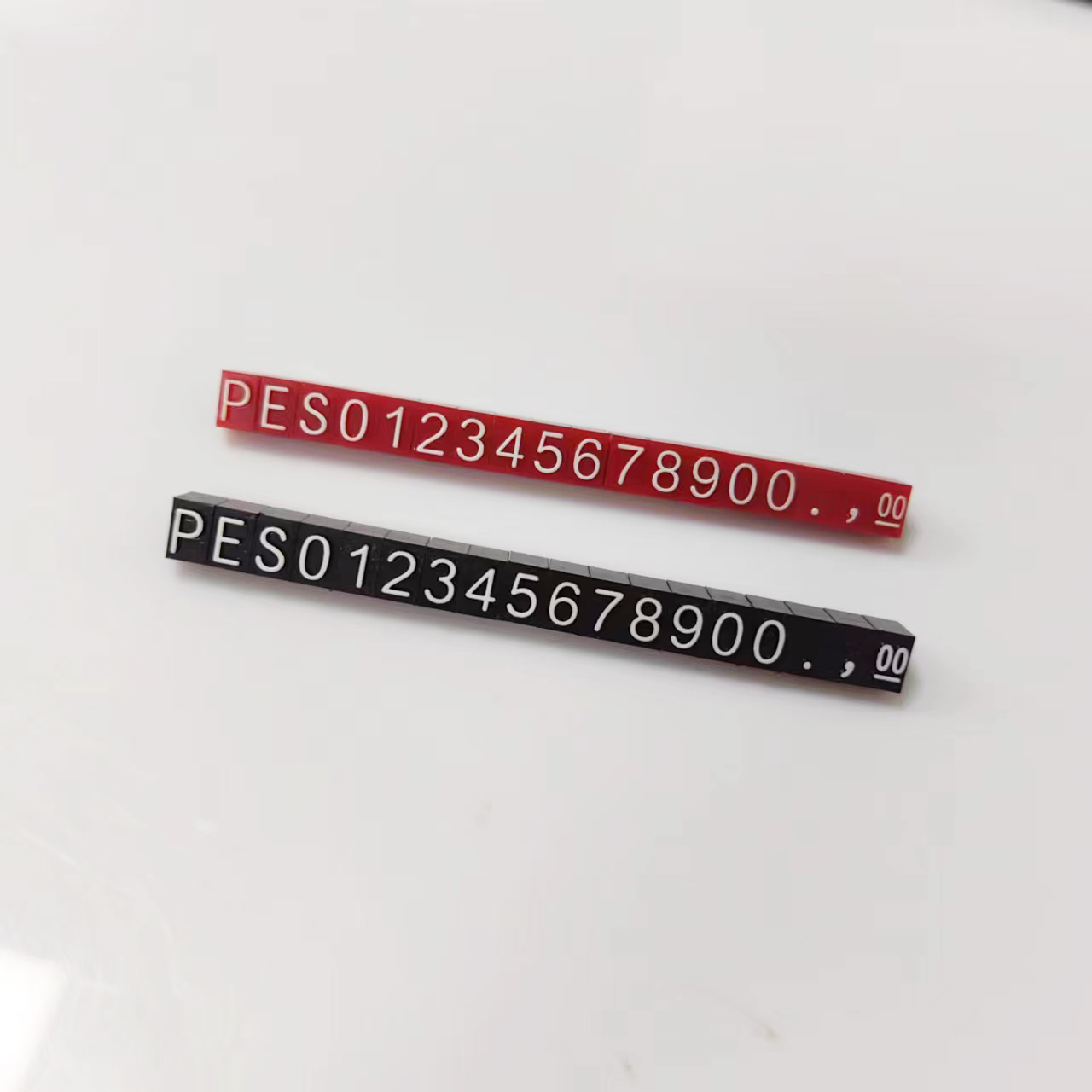 24 Alphabet Stick On Number Zero Tags For Retail Display And Jewelry Stand Combined