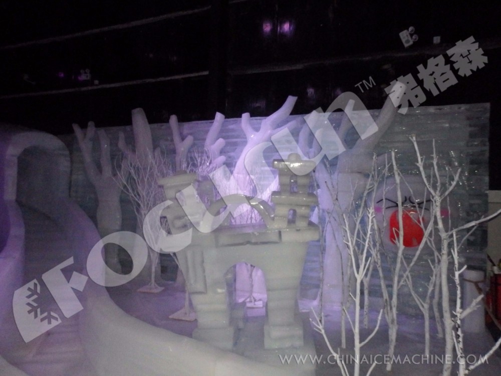 Commercial Snow Making Machine Best Indoor Snow Falling Maker with R404A Refrigerant