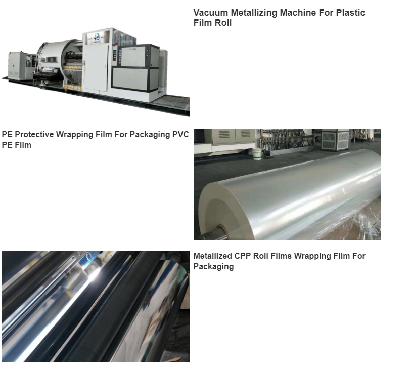 Vacuum Metallizer for Dry Powder Coating and Decorative Film Coating Line