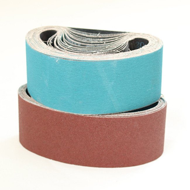 75x533mm Wood Polishing Sandpaper Belts Aluminum Oxide X - Cloth 3x21inch