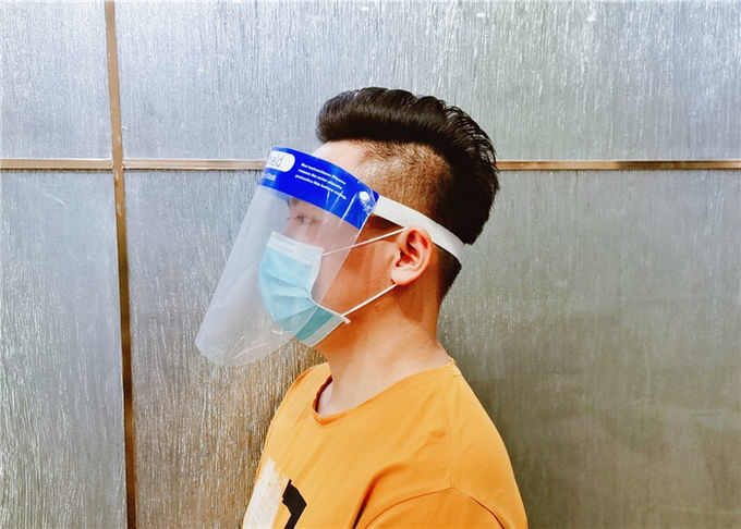 Fashion Protective Face Shield Anti Dust And Virus Protection 330*220mm Size