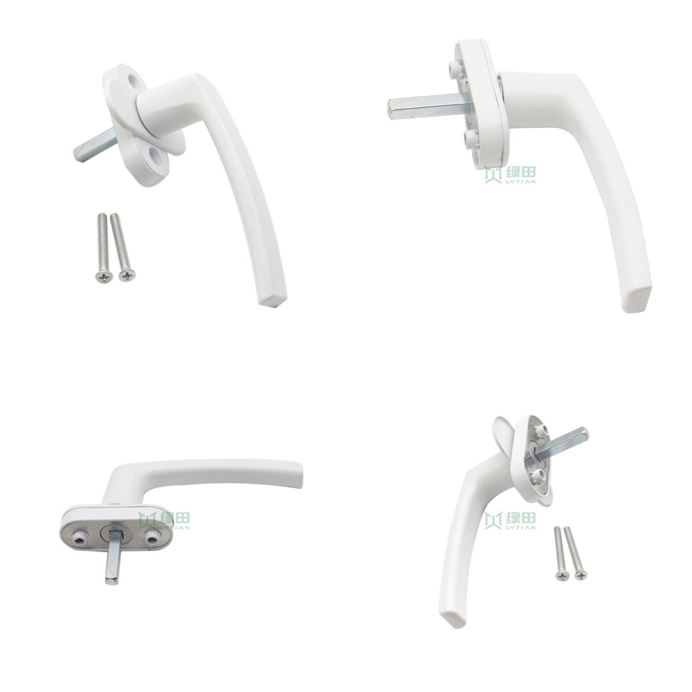 Multi Points Casement Window Lock Handle Hardware Contemporary Design