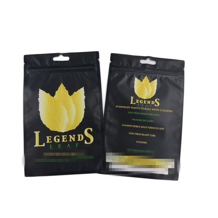 Gravnre Printing VMPET Herbal Incense Packaging Bags Smell Proof
