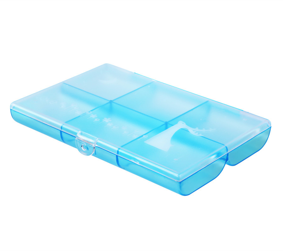 Clear Plastic Storage Boxes With Adjustable Compartments 6 Lid