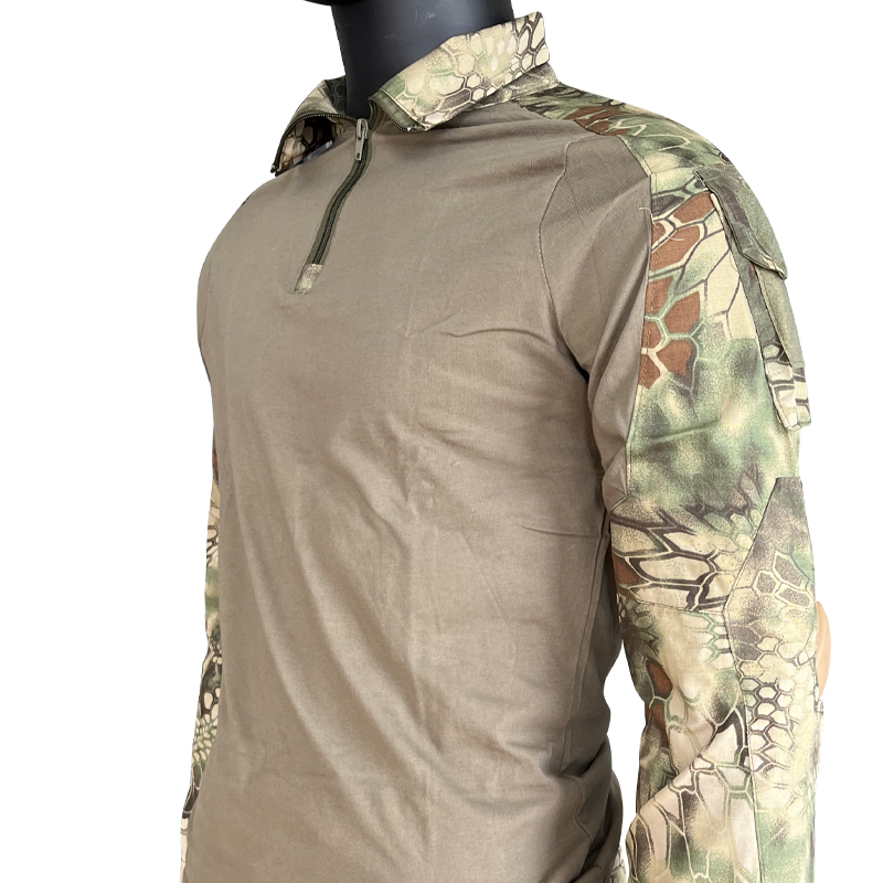 Long-sleeved Training Suit for Indoor and Outdoor Activities 65% Polyester 35% Cotton