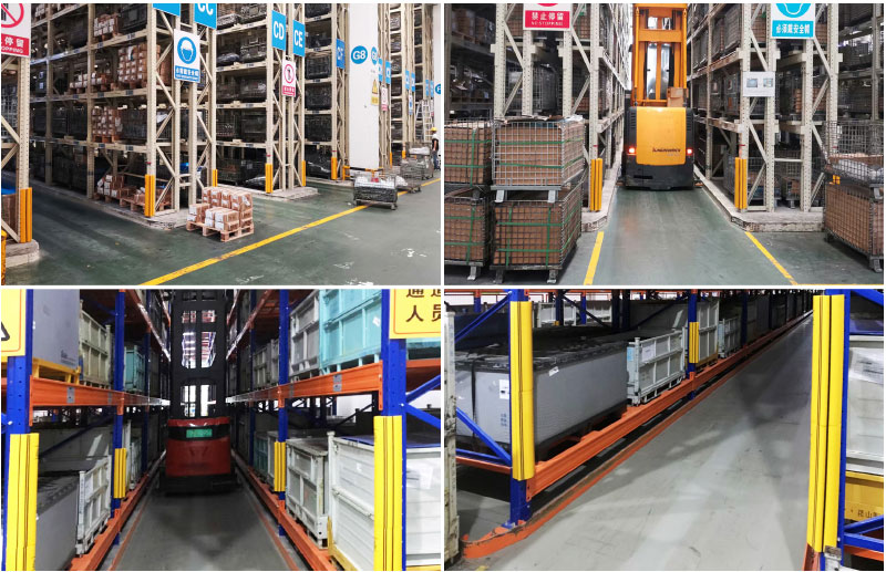 VNA Rack Or Very Narrow Aisle Rack High Density Warehouse Storage Racking