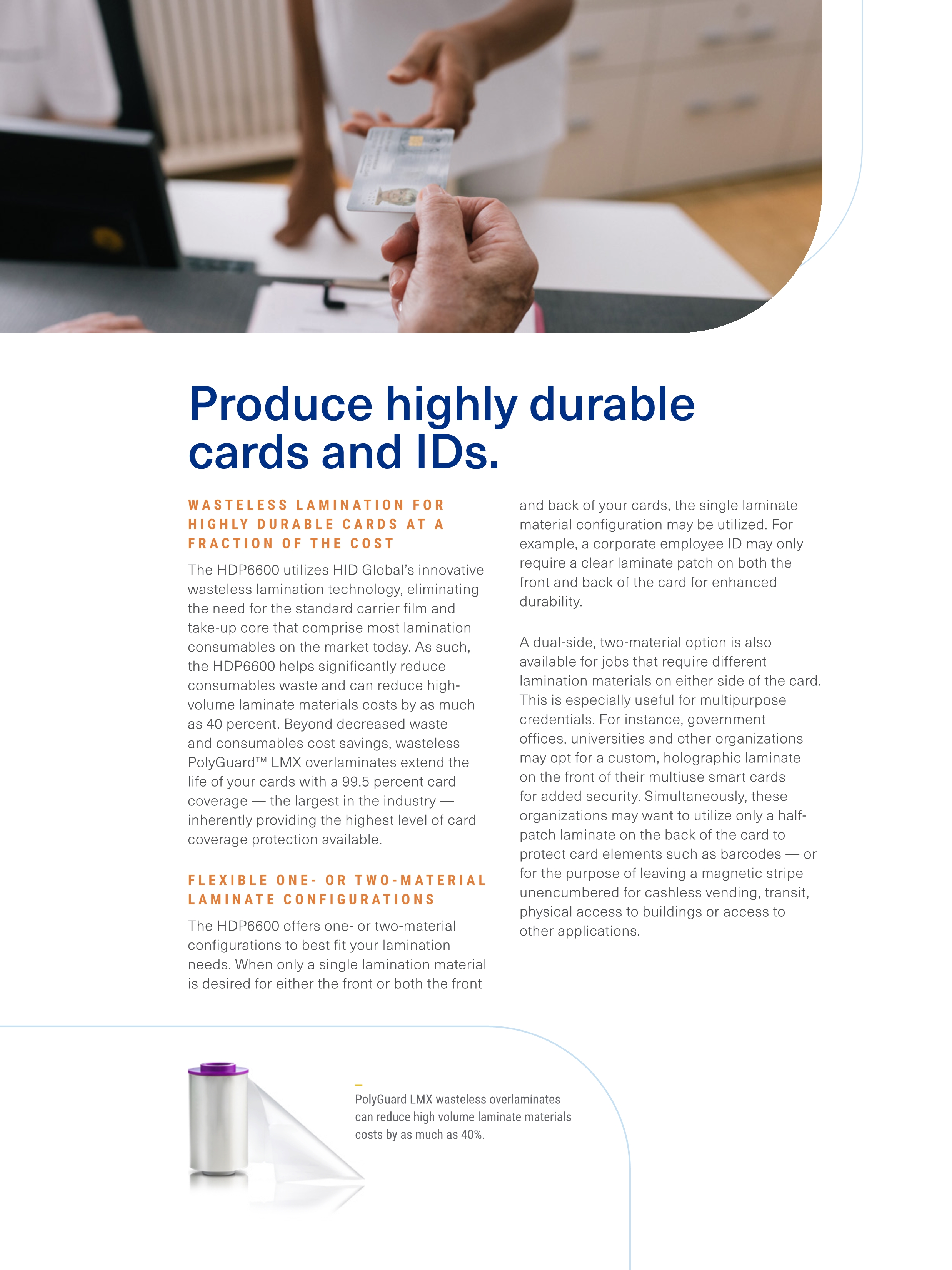 Get the Best Results with HID Fargo HDP6600 Dual-Side ID Card Printer and 084911 Ribbon