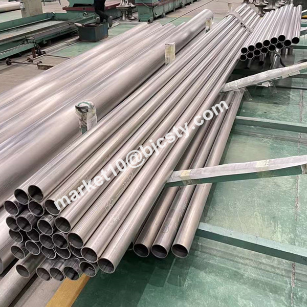 Dia19mm X 0.5mm Titanium Tubes GR1 Seawater Condenser For Cooling