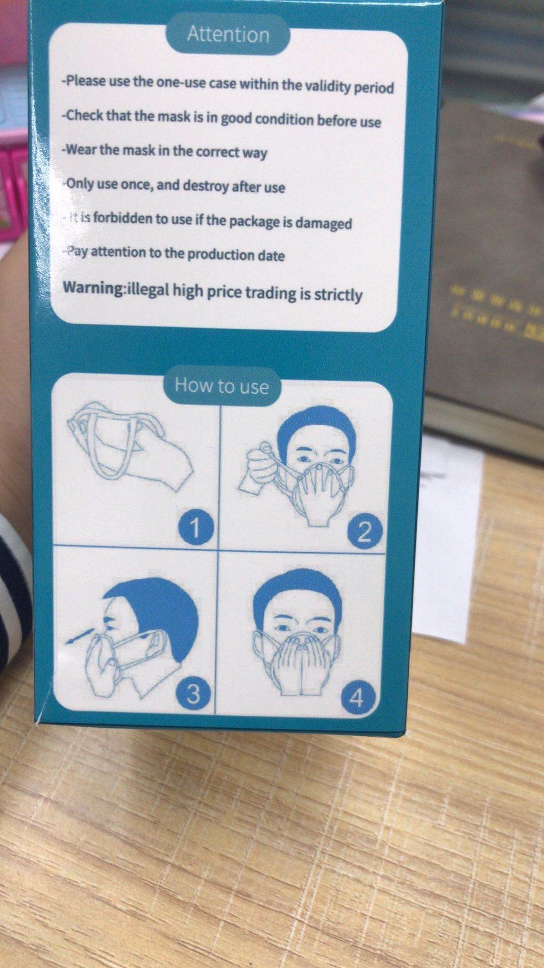 Activated Medical Respirator Mask Adjustable Nose Clip 13 X 15 X 0.5 Cm Size