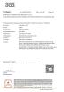 Shenzhen Tunsing Plastic Products Co., Ltd. Certifications