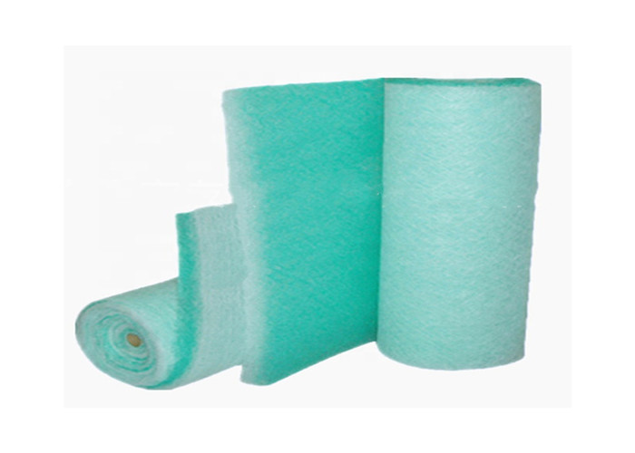 Floor Green White Paint Booth Filters Flexible For Spray Booth Filter Mat