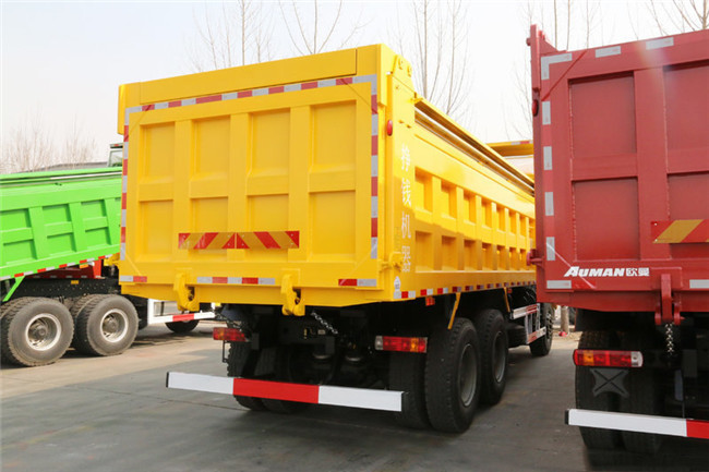 J6P Series Euro 3 Mining Dump Truck Manual Operation Diesel Fuel Type