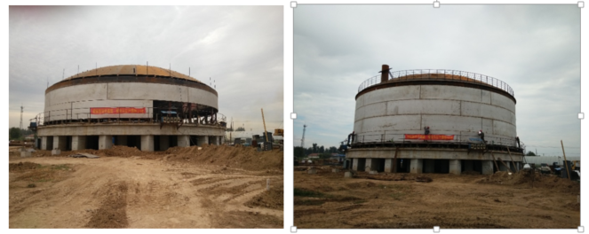 HYSYS Full Containment LNG Storage Tank Self Support Ceiling Double Layer Tank