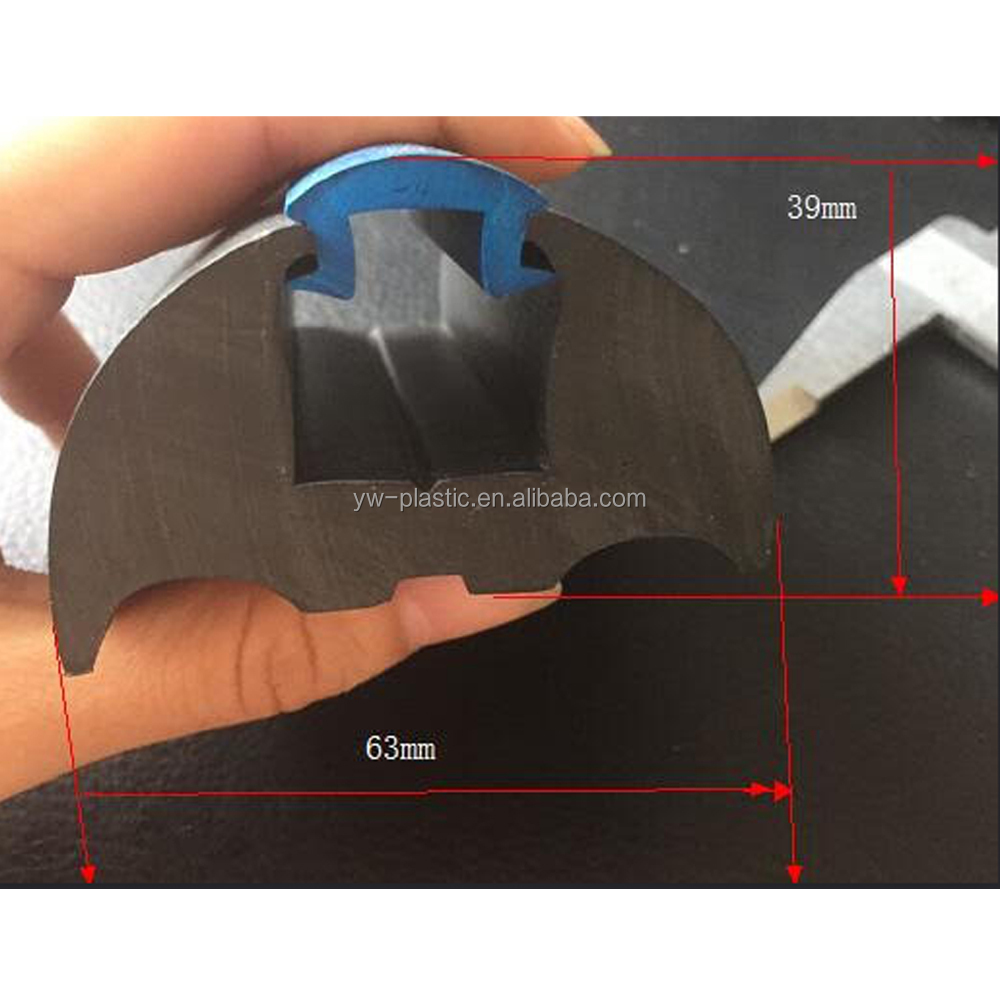 Customizable P Type Dock Bumpers and Rubrails for Durable Dock Protection