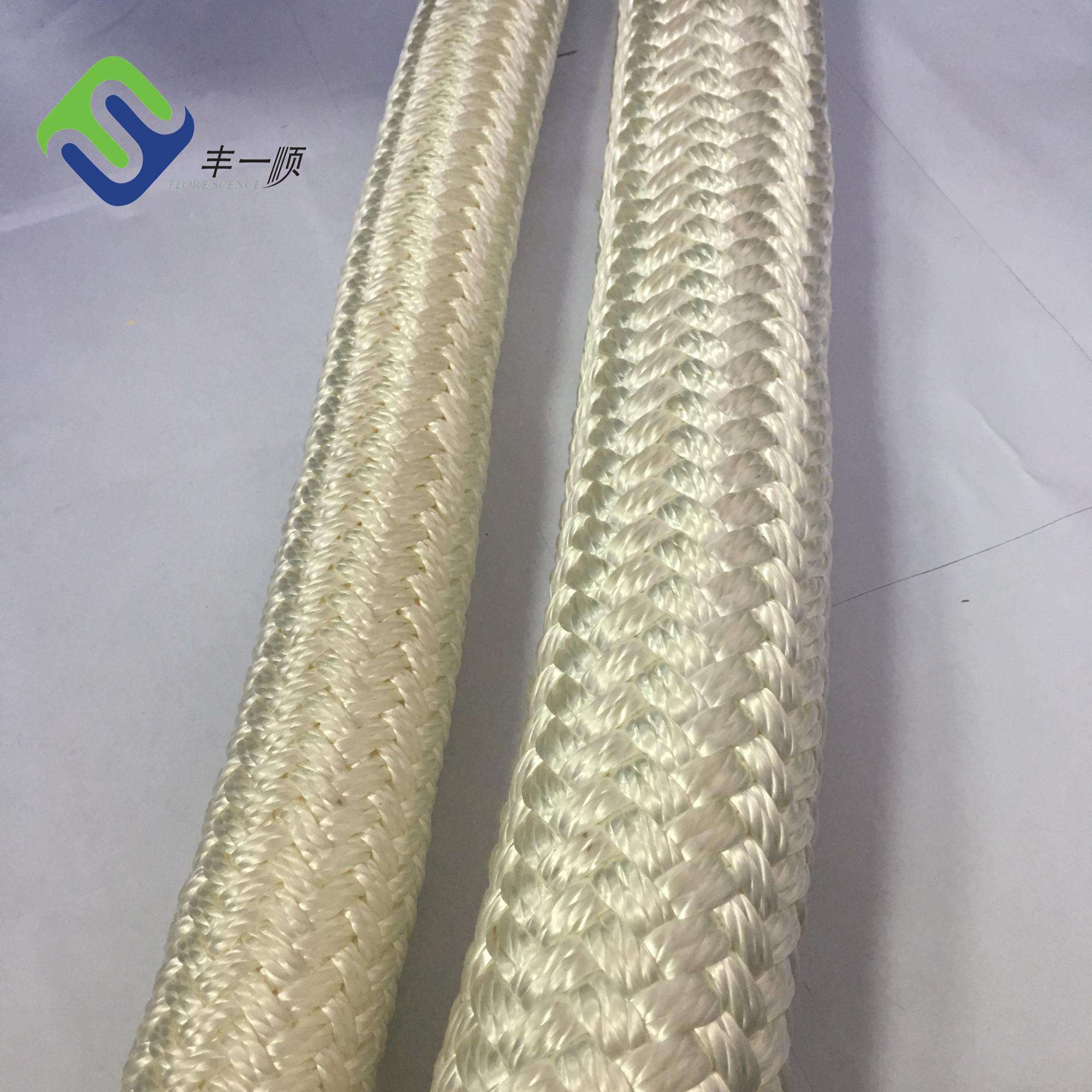 Mooring Nylon Mooring Line 48mmx220m Hawser 8 Strand Braided Yacht Rope